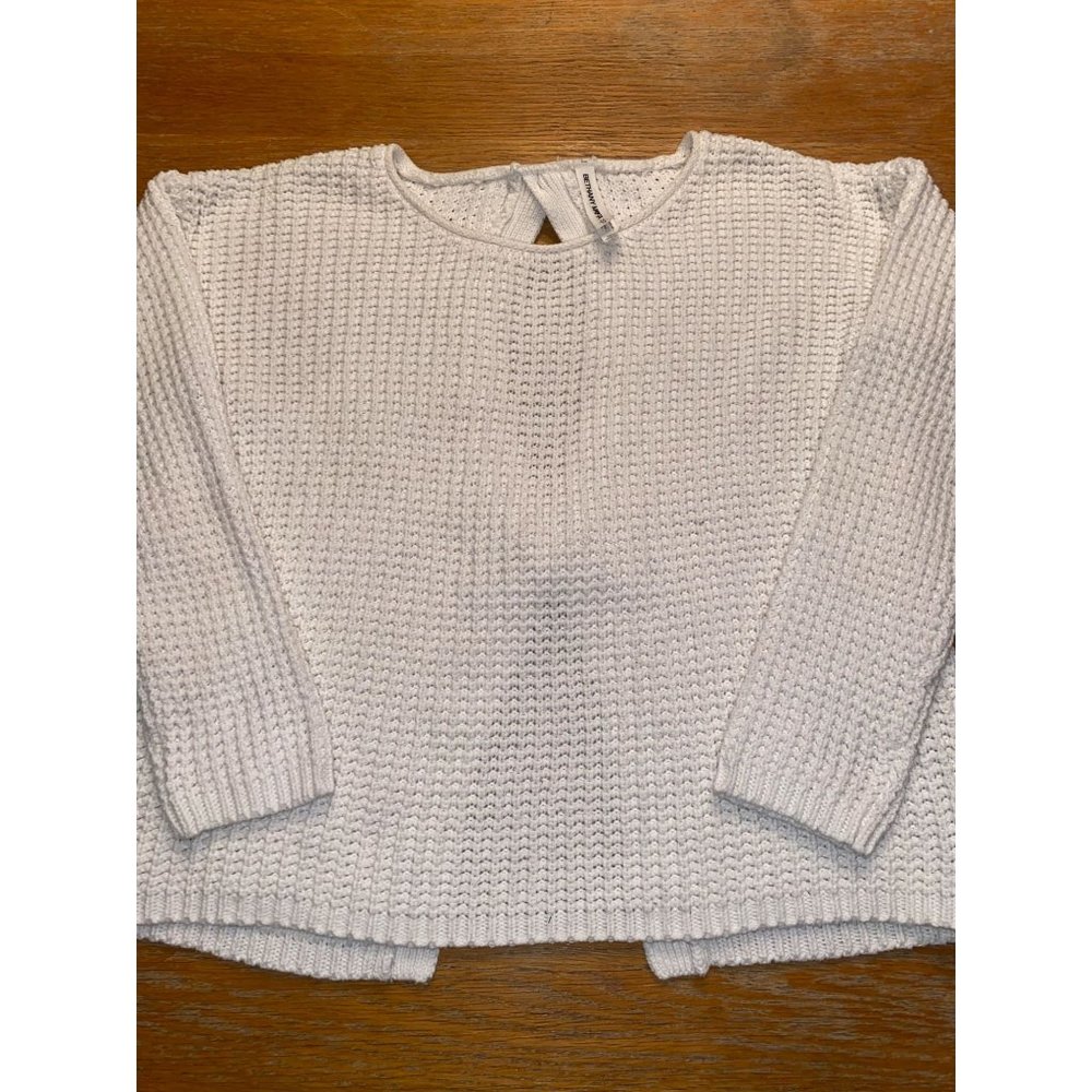 Bethany Mota Open Back Sweater-M